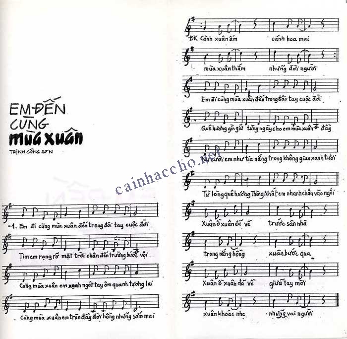 Em đến cùng mùa xuân