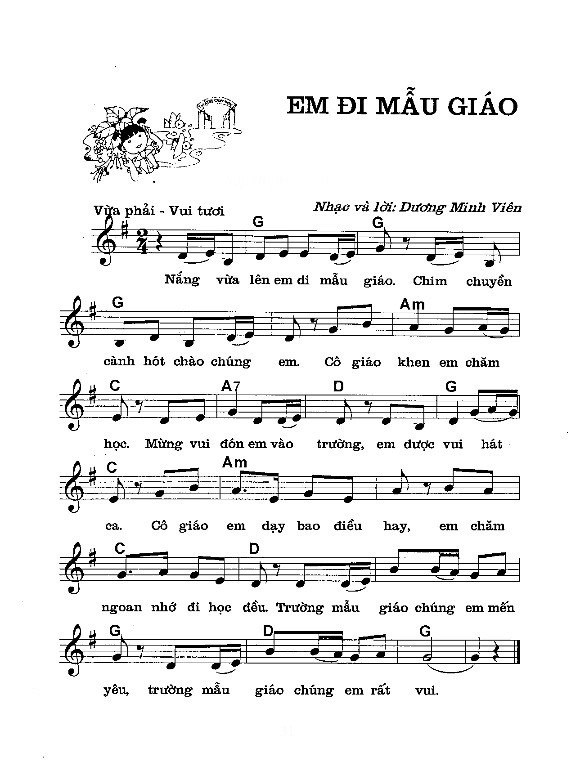 Em Đi Mẫu Giáo