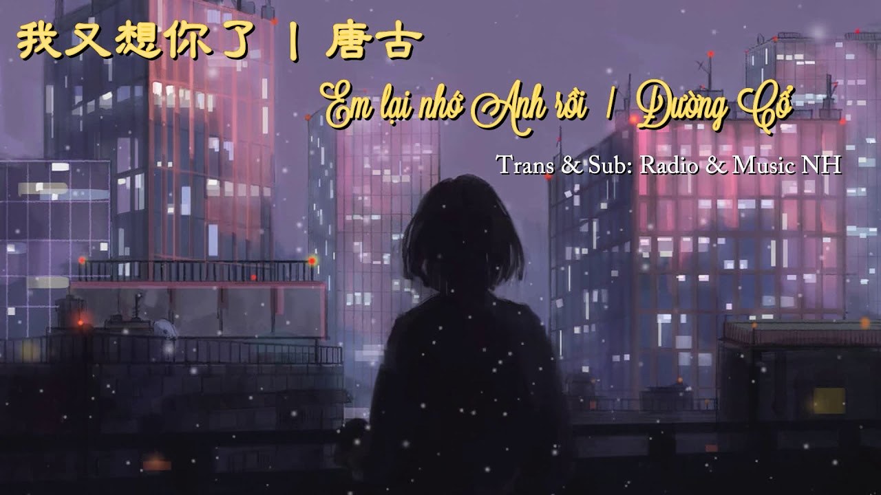 Em lại nhớ anh rồi [我又想你了] Wǒ yòu xiǎng nǐ le