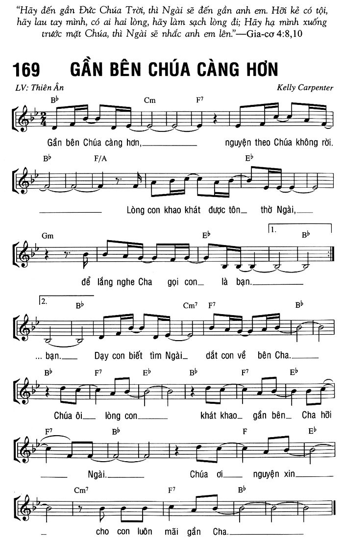 Gần Bên Chúa Càng Hơn