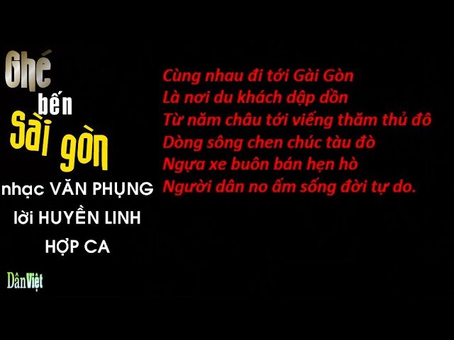 Ghé bến Sài Gòn