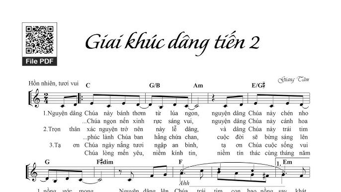 Giai khúc dâng tiến 2