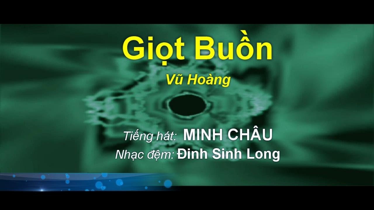 Giọt buồn
