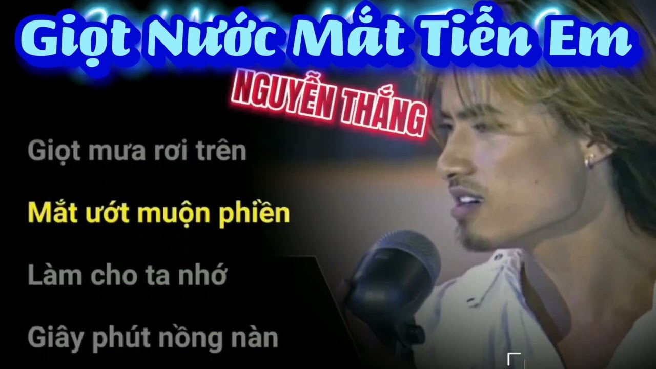 Giọt nước mắt tiễn em