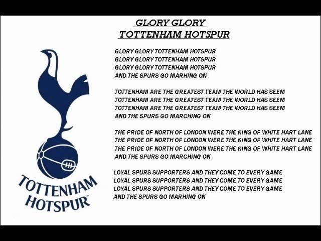 Glory Glory Tottenham Hotspur