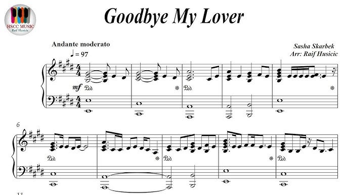 Goodbye my love (Sayonara daisuki na hito)