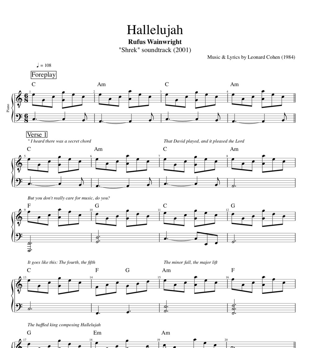 Hallelujah