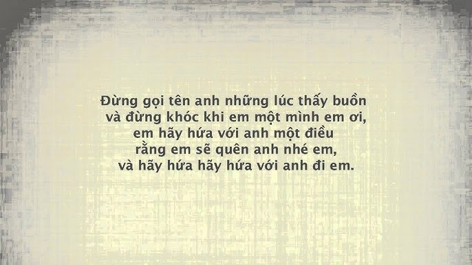 Hãy Quên Anh