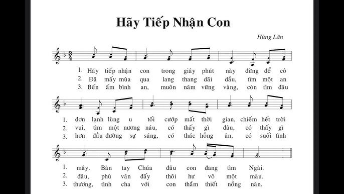 hãy tiếp nhận con