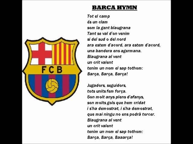 Himno Barcelona (Barcelona CF Theme Song)
