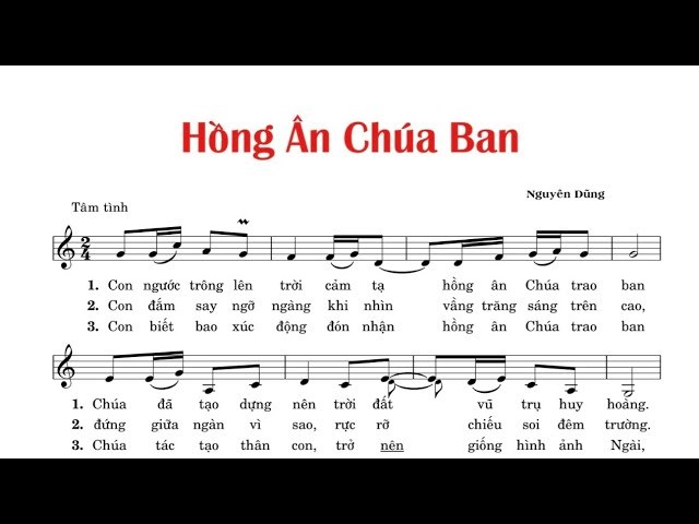Hồng ân Chúa ban