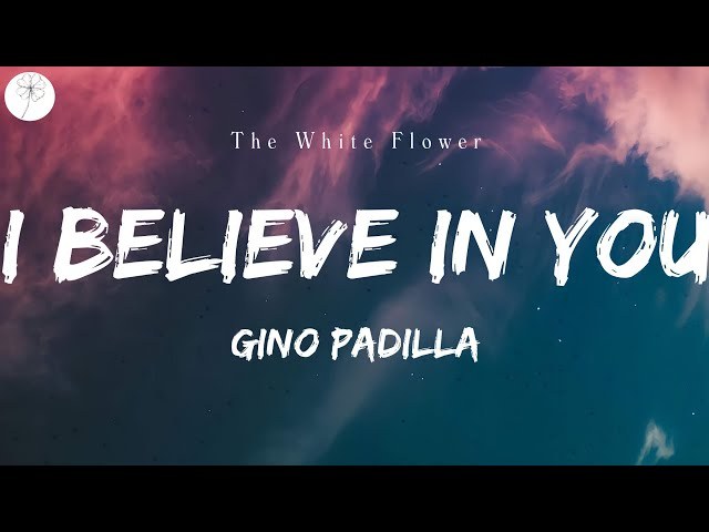 I Believe In You