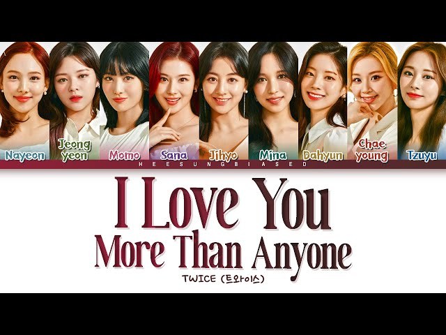 I Love You More Than Anyone