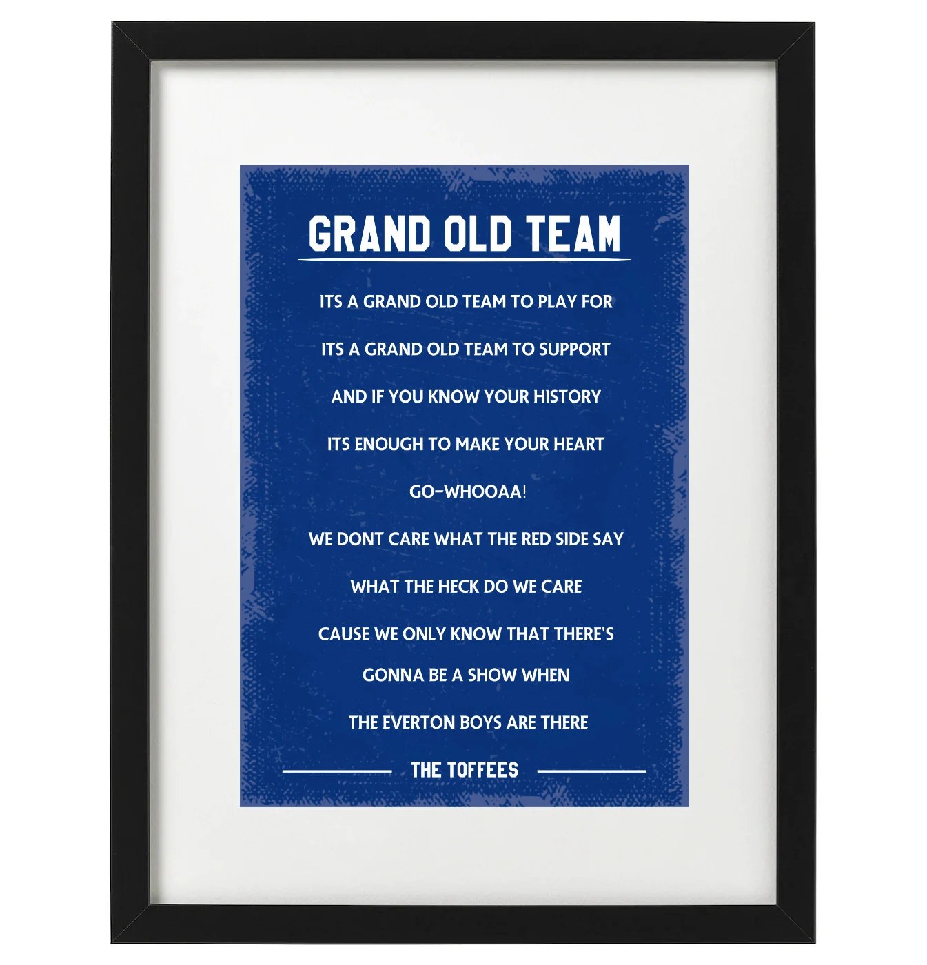 It's Grand Old Team (Everton F.C)