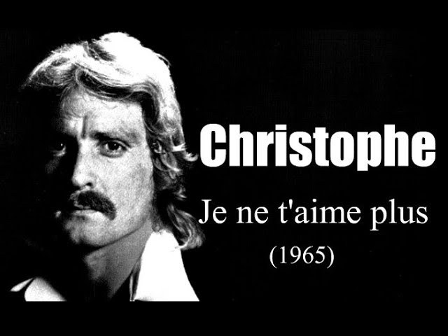 Je ne t'aime plus