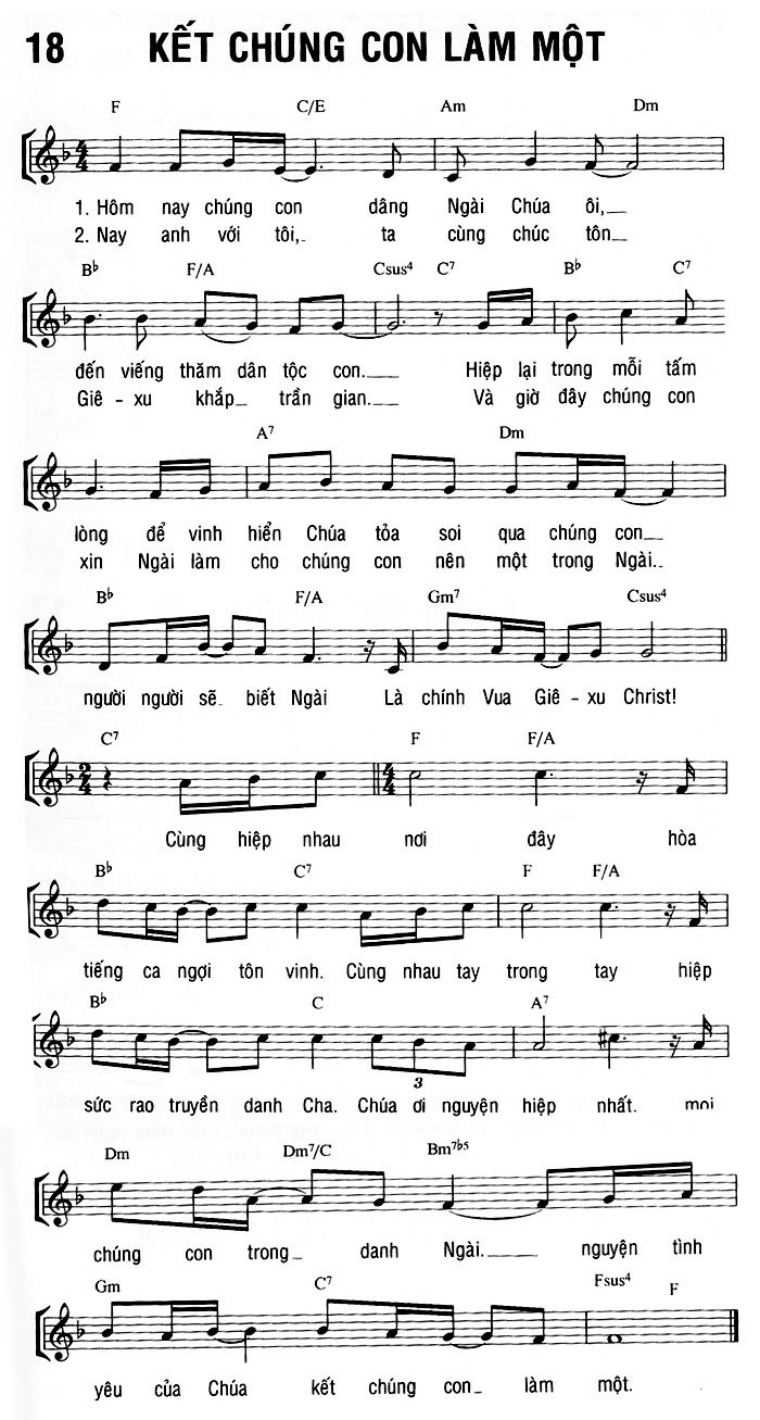 Kết Chúng Con Làm Một