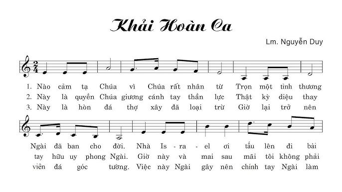 Khải Hoàn Ca 1