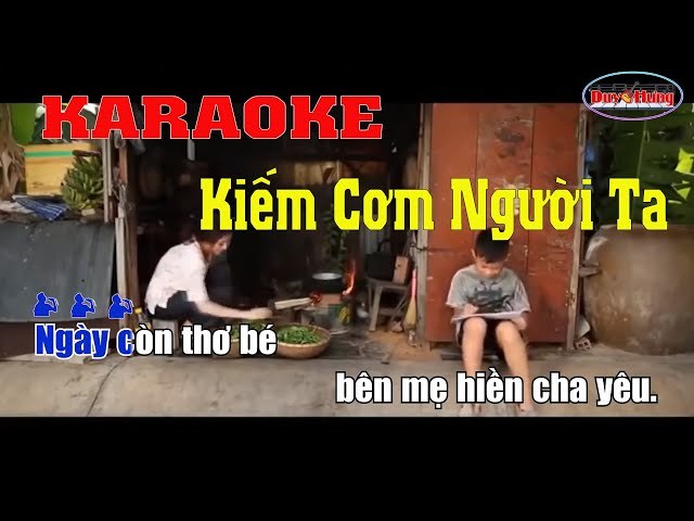 Kiếm cơm người ta