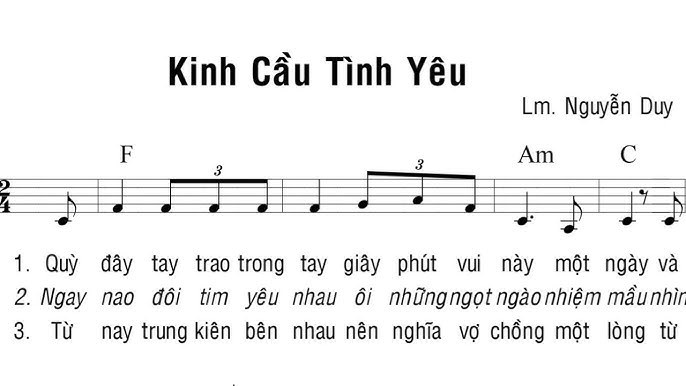 Kinh Cầu Tình Yêu