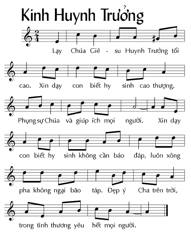 Kinh Huynh Trưởng