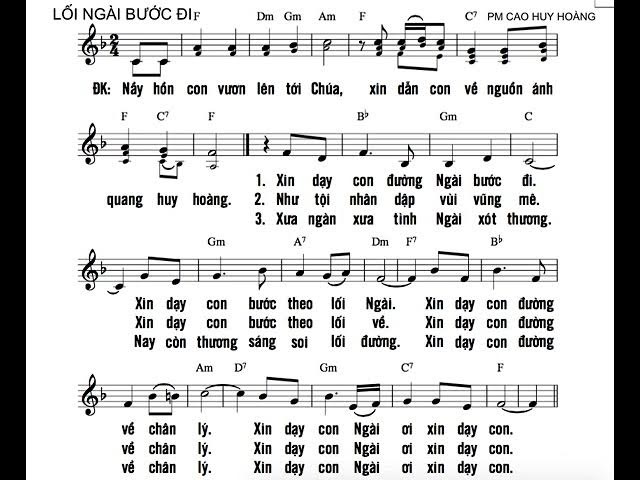 Lối Ngài Bước Đi 
