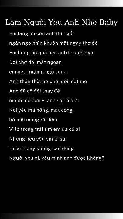 Mashup Có Được Không   Em-Làm Nguyời yêu anh nhé baby - babybaby
