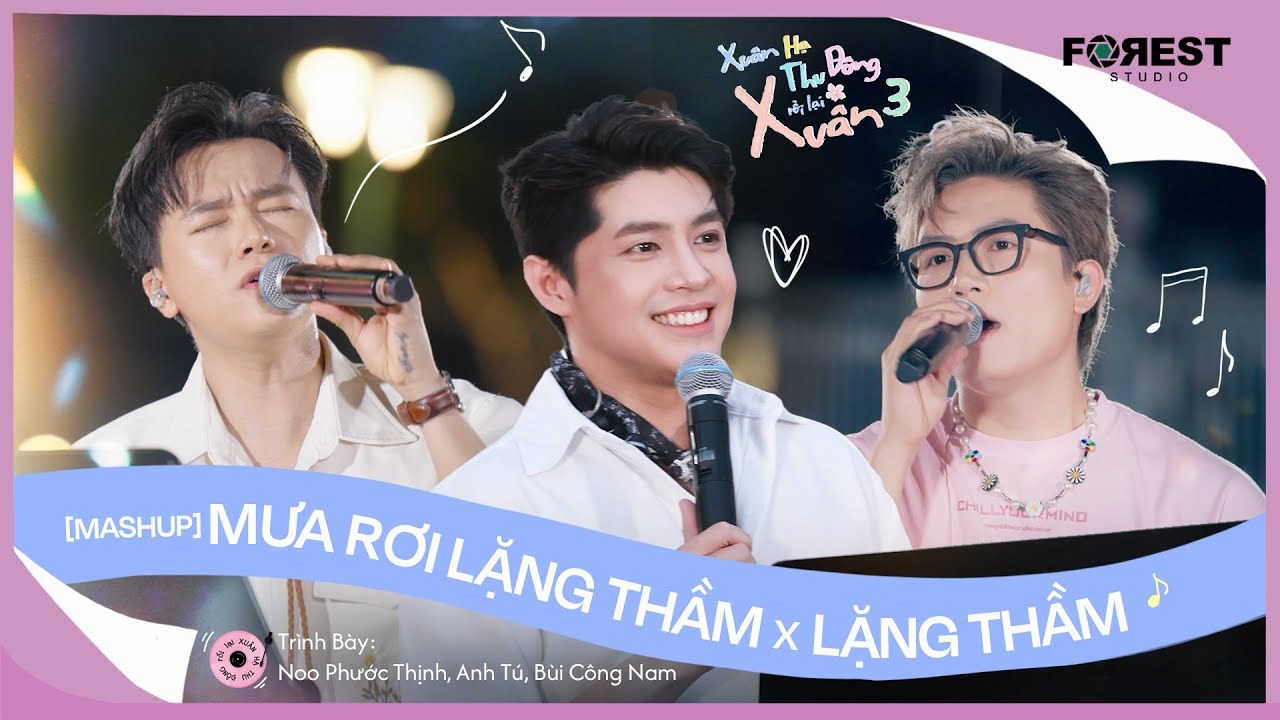 Mashup Mưa rơi lặng thầm x lặng thầm