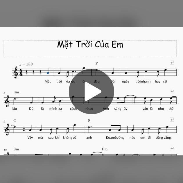 Mashup Mùa Yêu - Mặt trời của em - I'm Yours