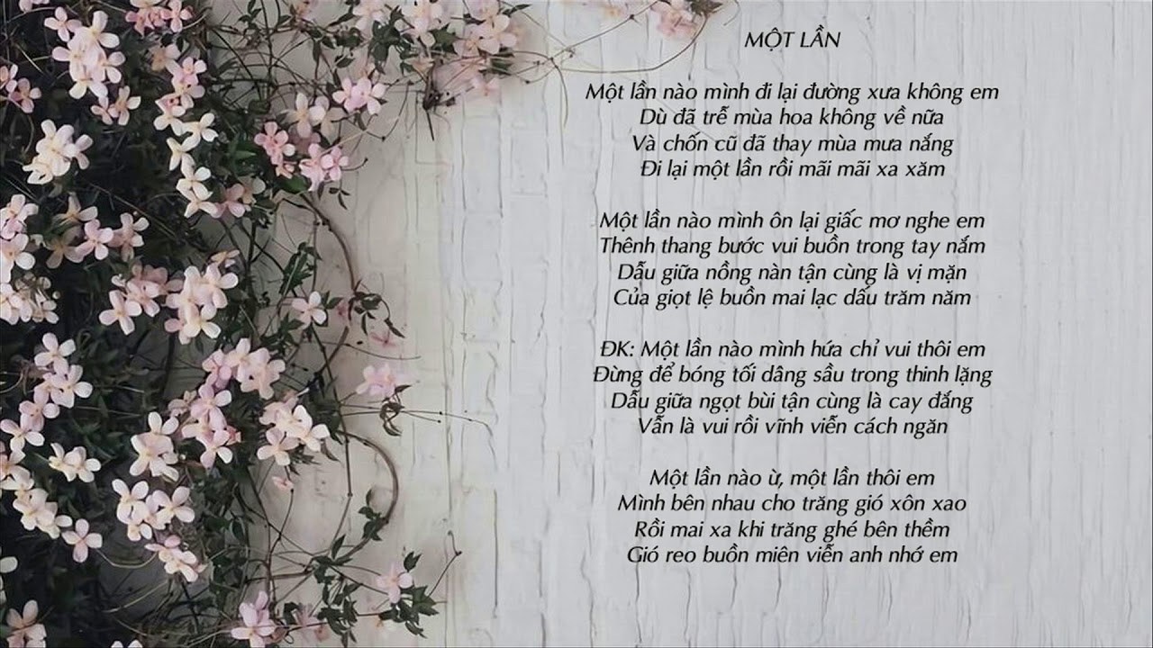 Một Lần ( Une Fois)