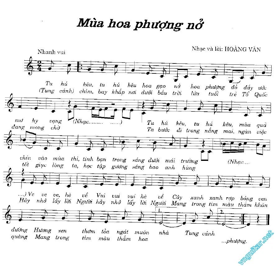 Mùa hoa phượng nở