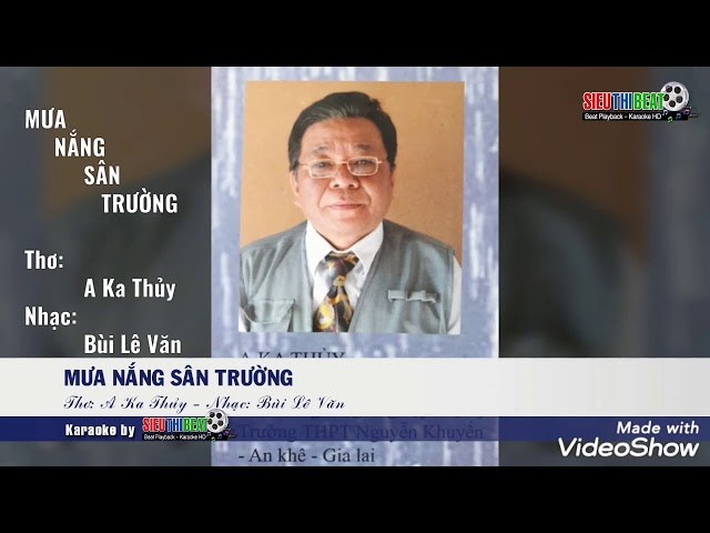 MƯA NẮNG SÂN TRƯỜNG