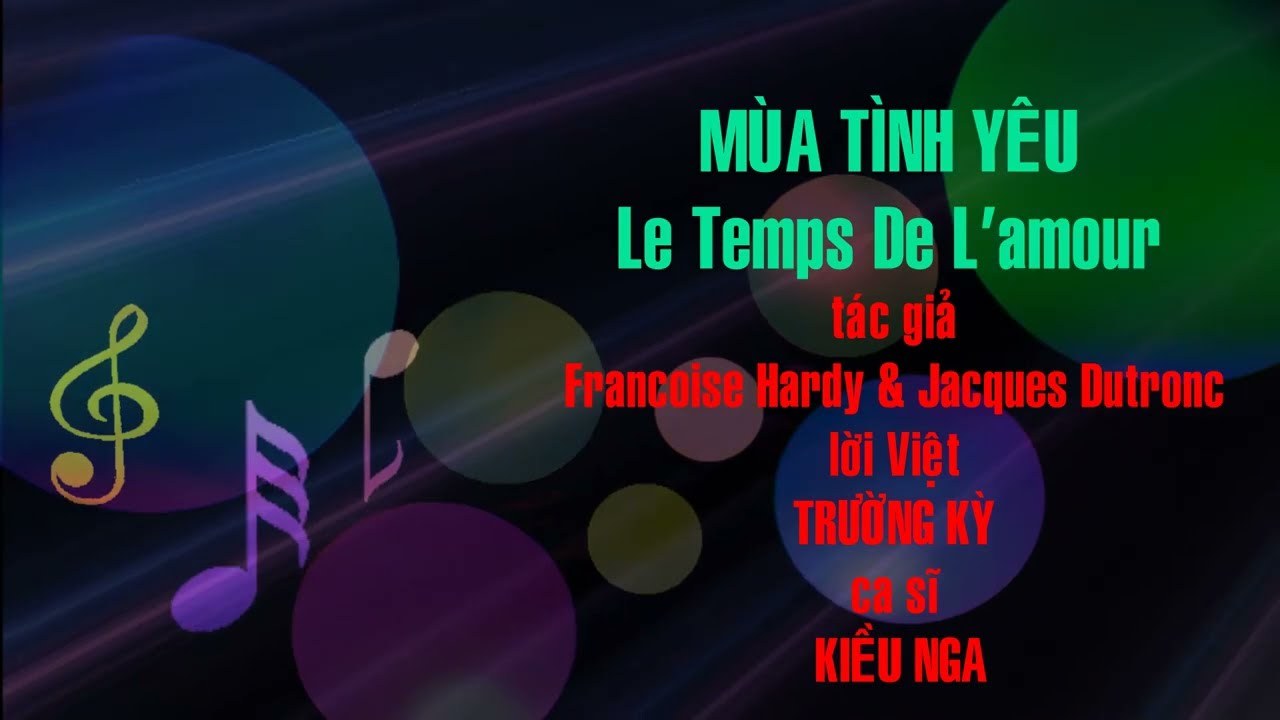 Mùa tình yêu (La Temp De L'amuor)