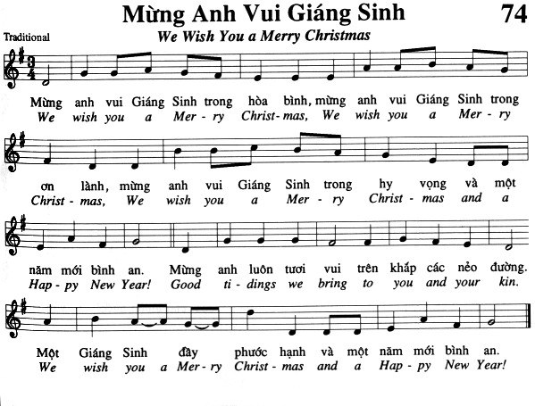 Mừng anh vui giáng sinh