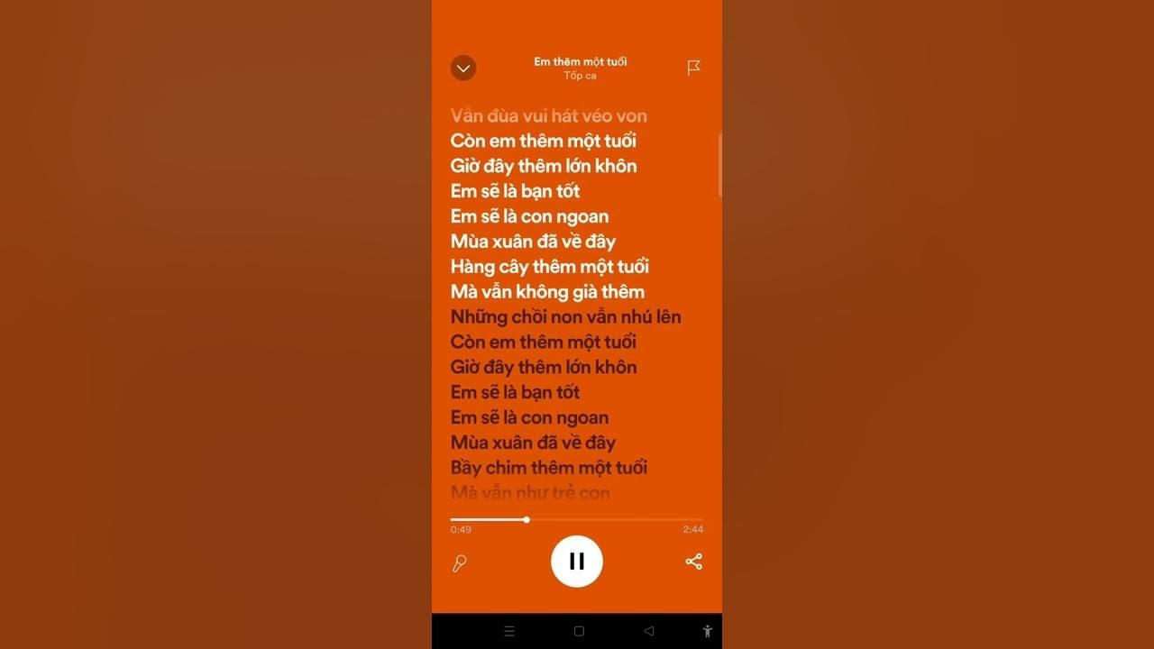 MỪNG EM THÊM MỘT TUỔI 