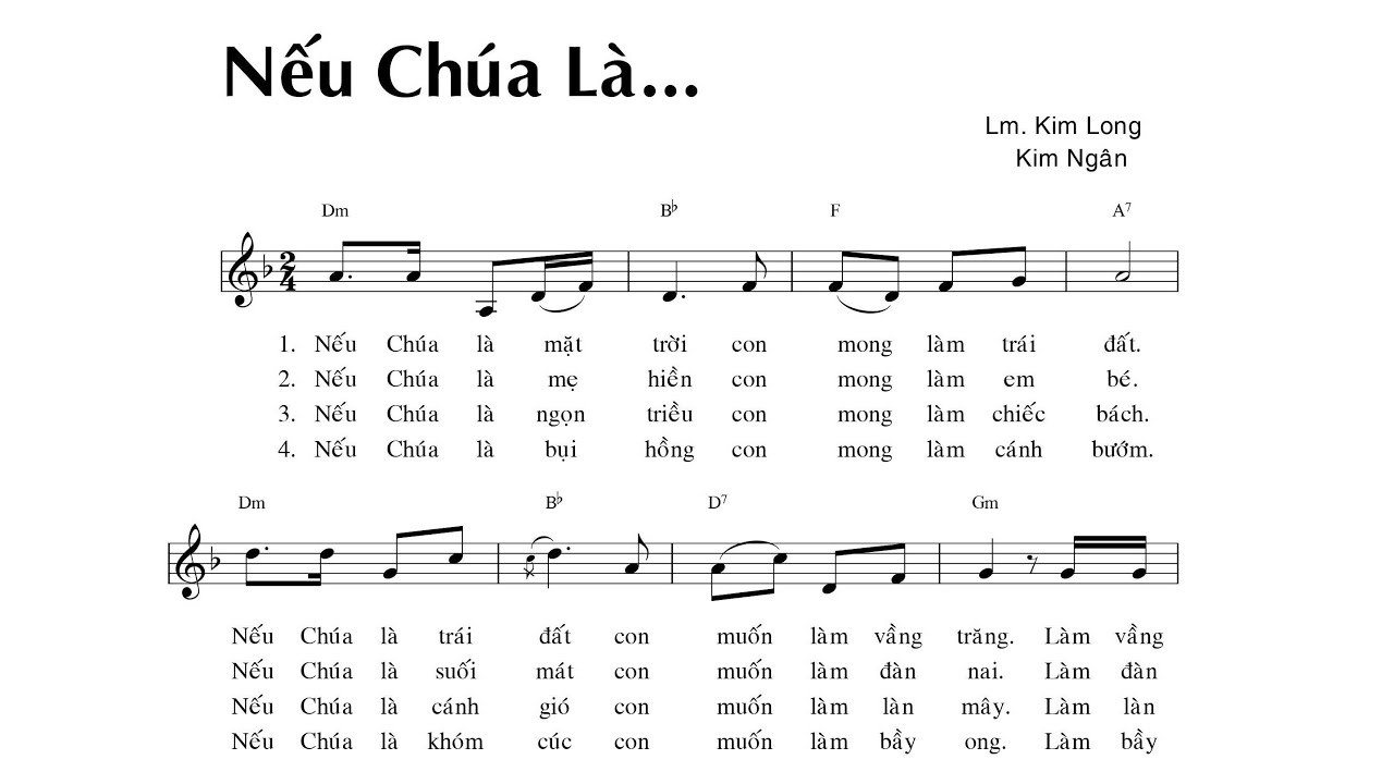 Nếu Chúa Là