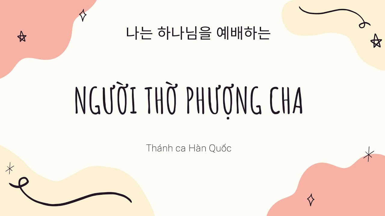 Người Thờ Phượng Cha