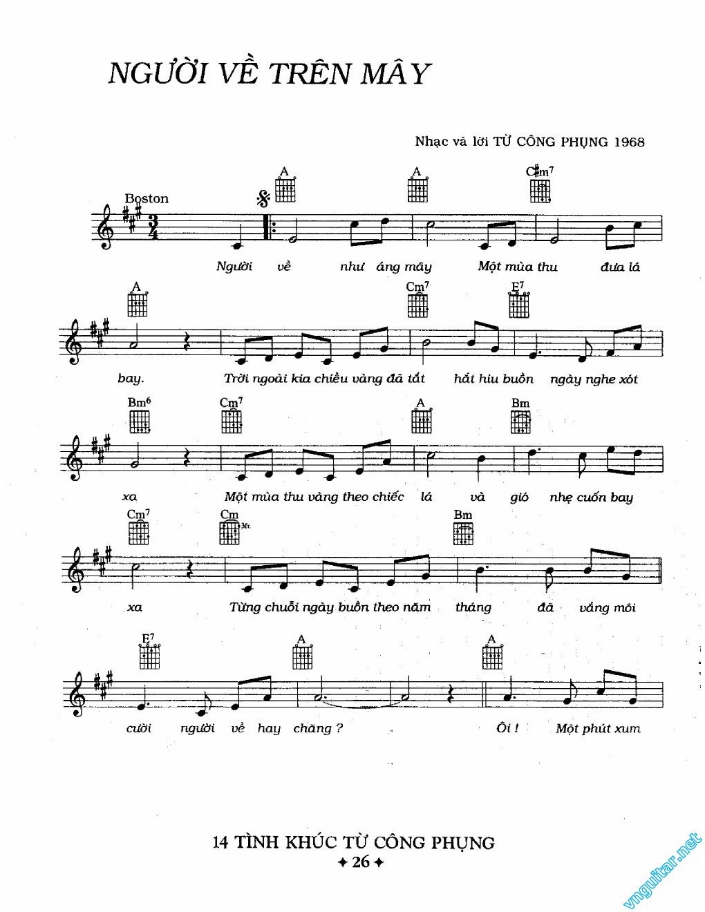 Người về trên mây