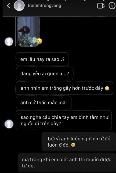 người yêu cũ nhắn tin hỏi em bỏ hút thuốc chưa nhưng bích phương không muốn trả lời