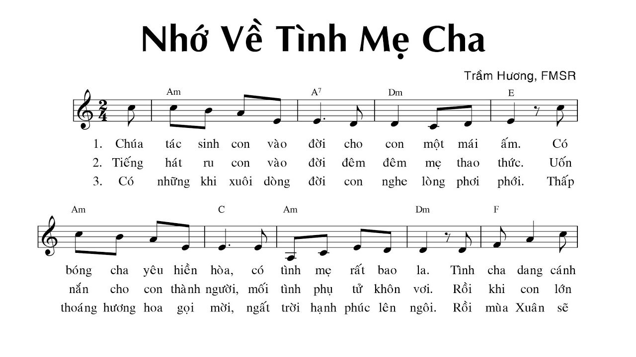 Nhớ về tình mẹ cha