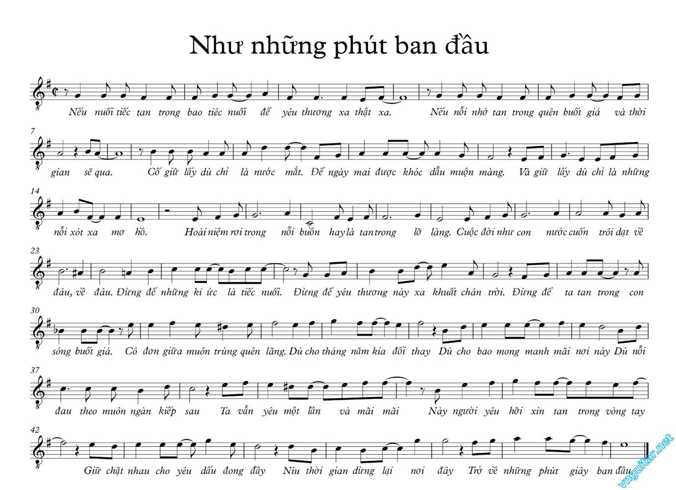 Những Phút Giây Ban Đầu