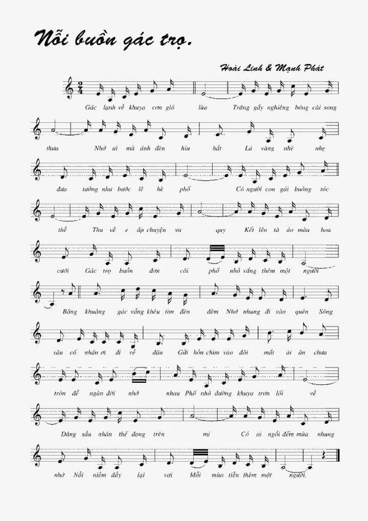 Nỗi Buồn Gác Trọ (Chế)