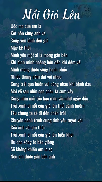 Nổi gió lên em
