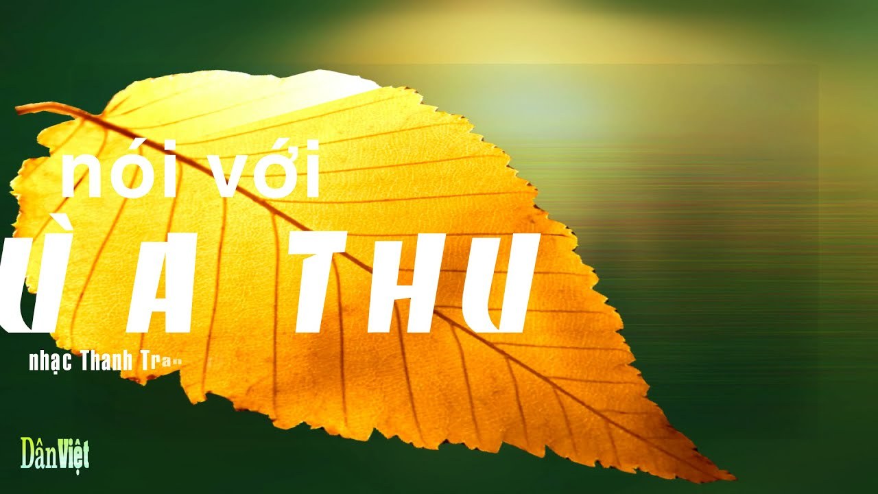 Nói với mùa thu