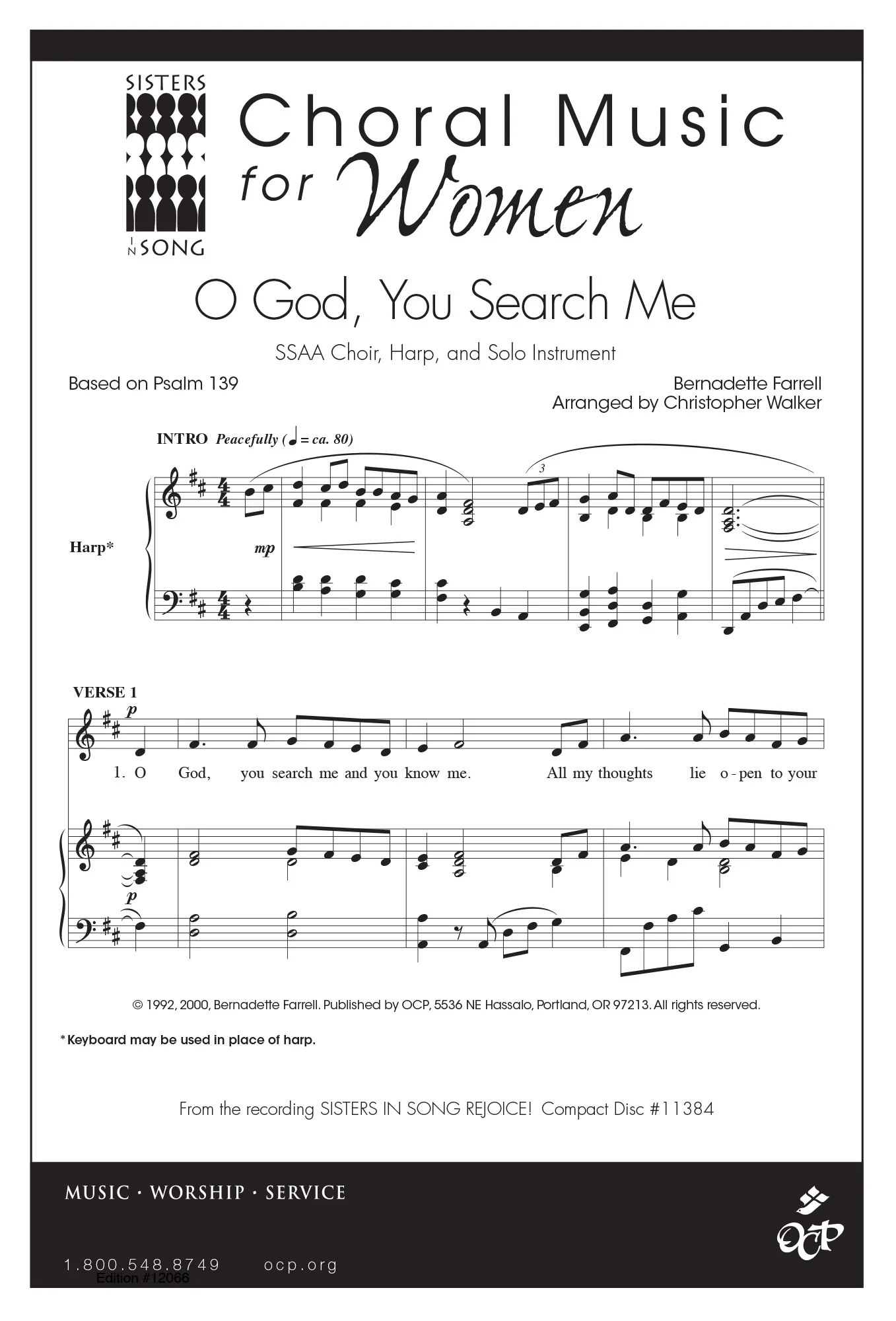 O God You Search Me