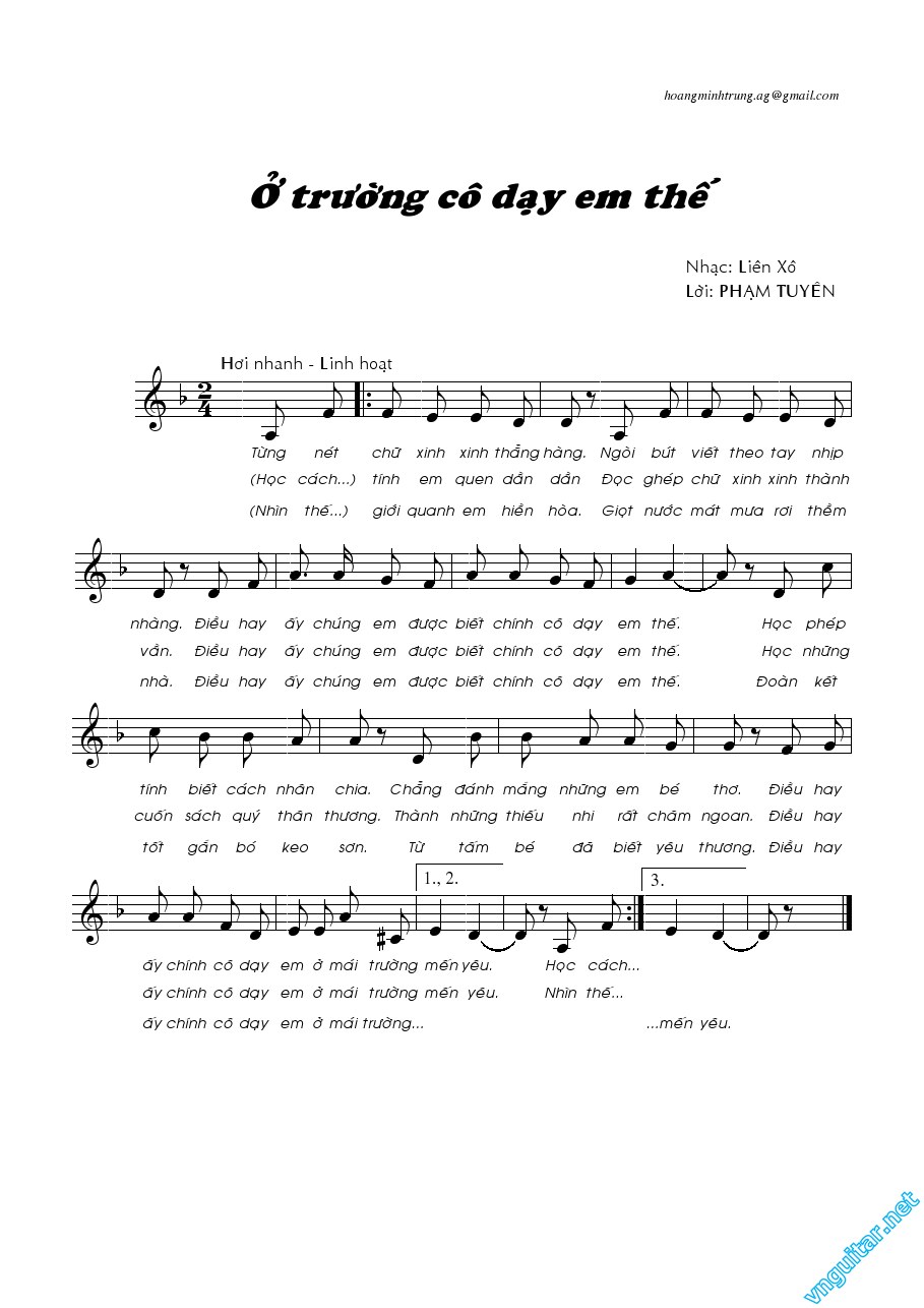 Ở Trường Cô Dạy Em Thế