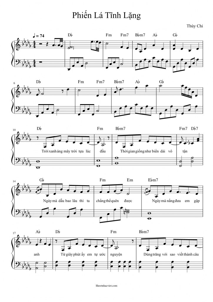 Phiến Lá Tĩnh Lặng