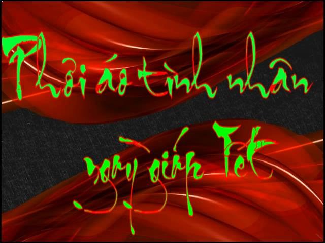Phơi áo tình nhân ngày giáp Tết