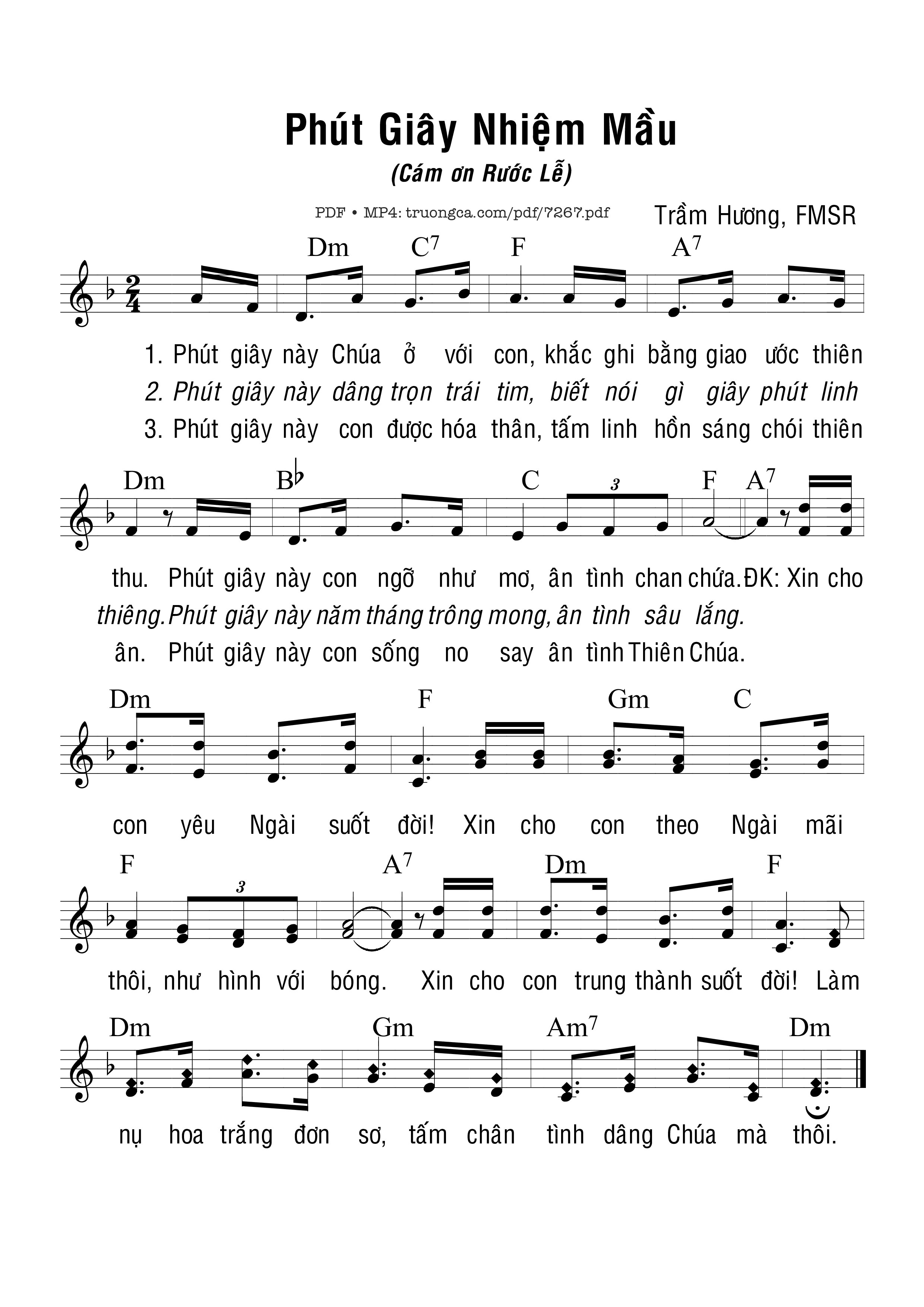 Phút Giây Nhiệm Mầu