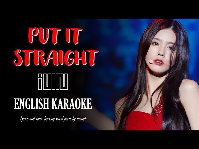Put It Straight (Say No)