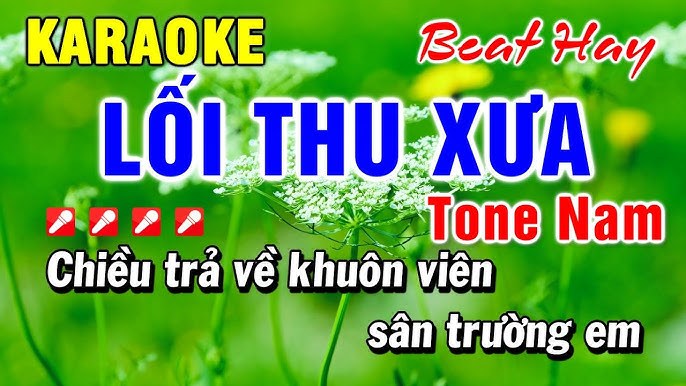 QUA LỐI THU XƯA